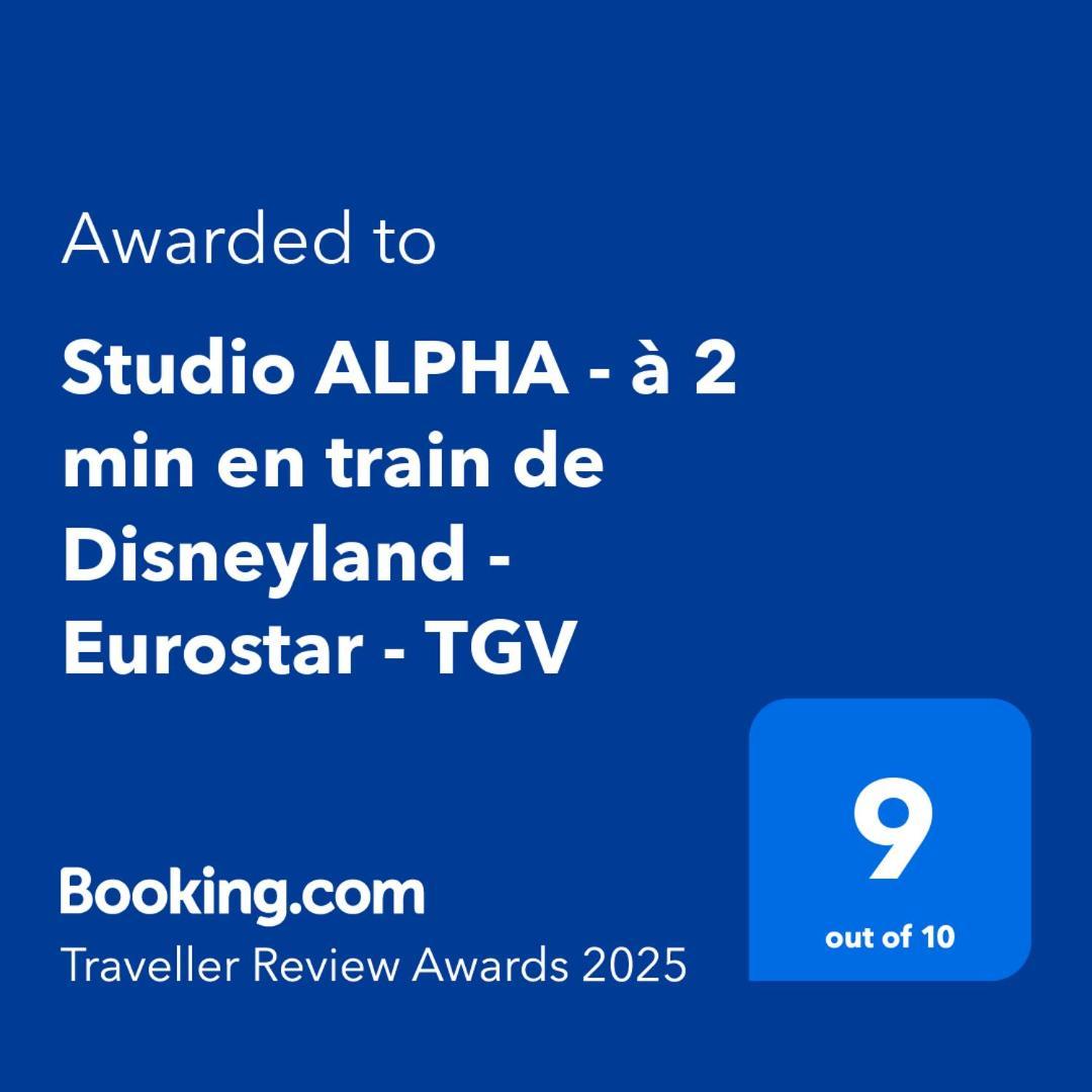 Studio Alpha - 2Min By Train To Disneyland Or 20Min Walk - 5Min Walk To "Val D'Europe" Station Montévrain Exterior photo