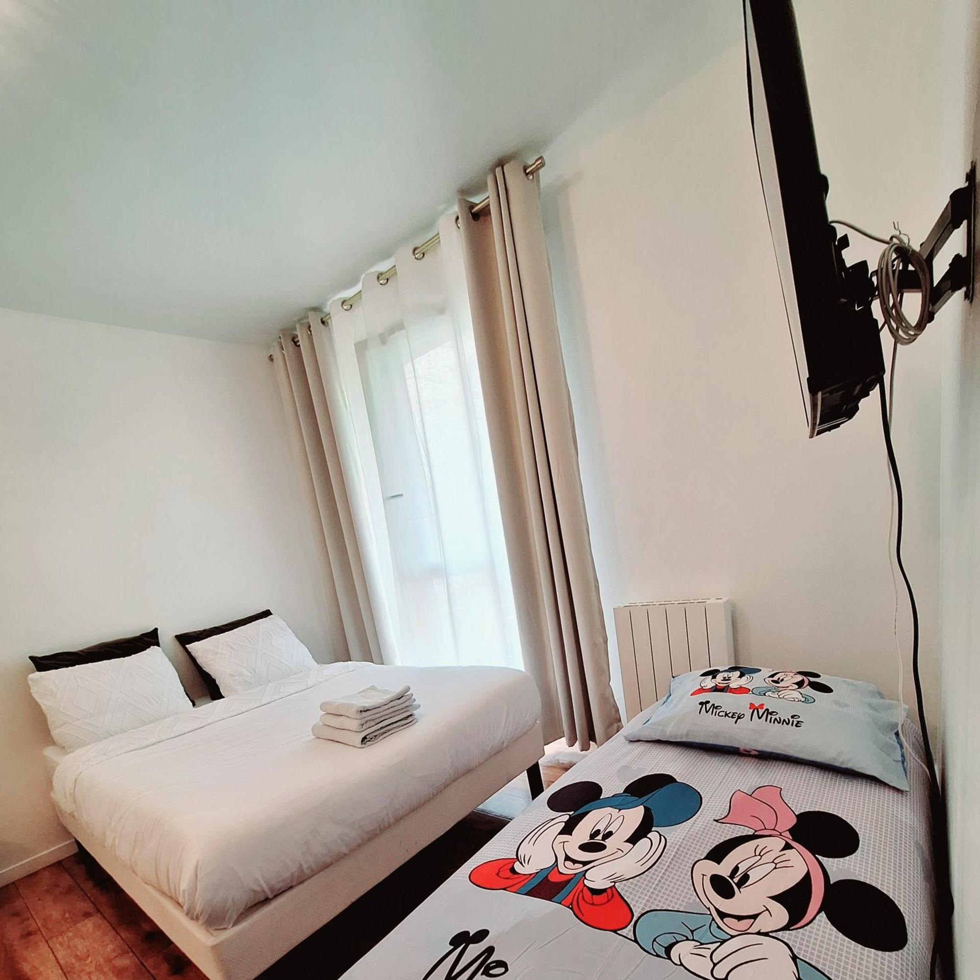 Studio Alpha - 2Min By Train To Disneyland Or 20Min Walk - 5Min Walk To "Val D'Europe" Station Montévrain Exterior photo