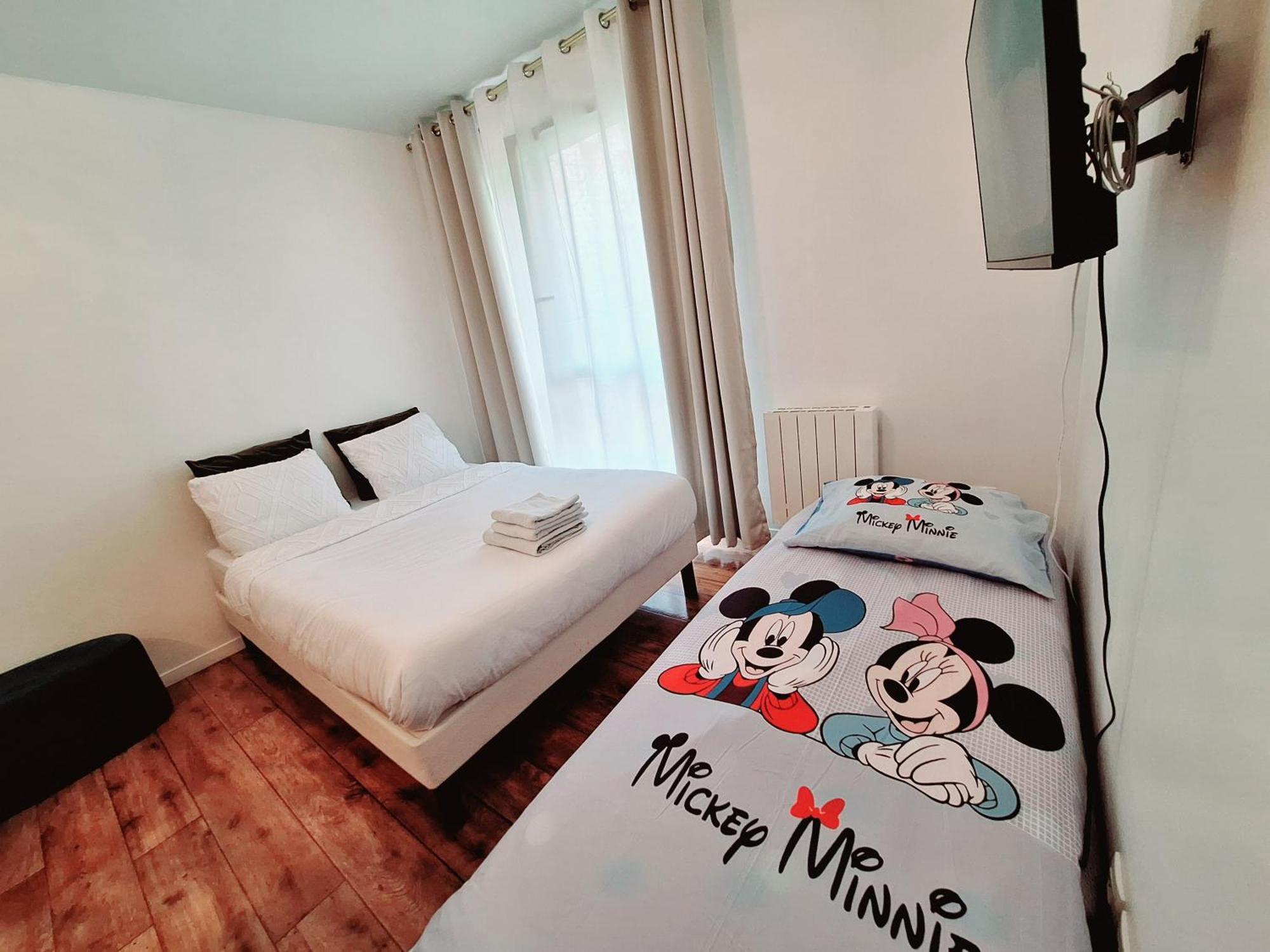 Studio Alpha - 2Min By Train To Disneyland Or 20Min Walk - 5Min Walk To "Val D'Europe" Station Montévrain Exterior photo